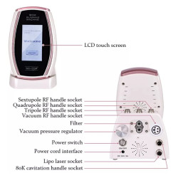 Kavitacijos Ultragarso Lipolazerio aparatas 6-1
