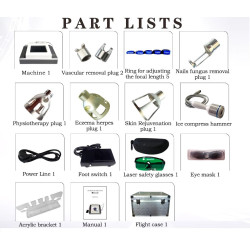 Odos atjauninimo fizioterapijos 980nm diodo lazeris