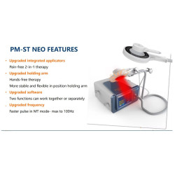 4 Tesla 3000 Hz giliai įsiskverbiantis terapinis skausmo malšinimo aparatas