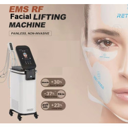 Veido 3 in 1 EMS RF Mikrosrovės raumenų kėlimo, raukšlių šalinimo ir odos stangrinimo aparatas