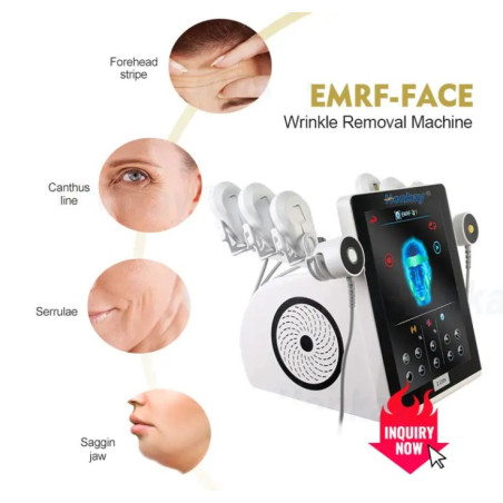 Raukšlių šalinimo EMS RF odos stangrinimo, veido raumenų stimuliacijos kėlimo PE aparatas