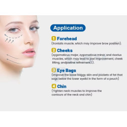 Raukšlių šalinimo EMS RF odos stangrinimo, veido raumenų stimuliacijos kėlimo PE aparatas