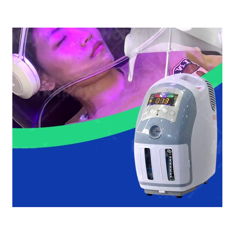 Hiperbarinė deguonies veido priežiūros kaukė odos priežiūrai