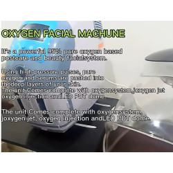 Hiperbarinė deguonies veido priežiūros kaukė odos priežiūrai