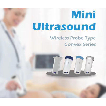 Skaitmeninis belaidis rankinis mini ultragarsinis skaitytuvas