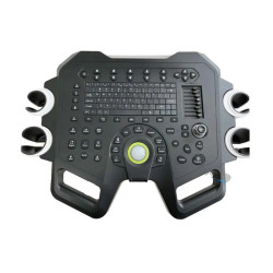 Ultragarsinis aparatas juodai baltas