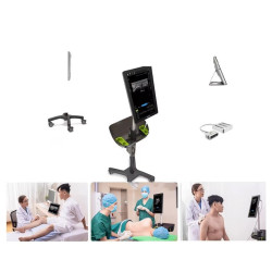 Doplerio ultragarso aparatas spalvotas su lietimui jautriu ekranu