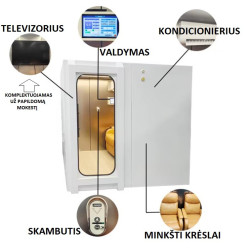 Dvivietė hiperbarinė deguonies kamera