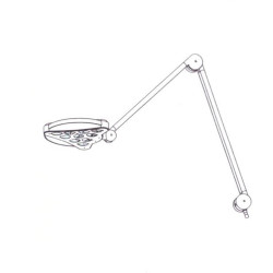 Bešešėlė LED medicininė lempa