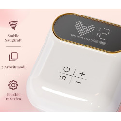 Veido masažo vakuuminis aparatas akims ir kaklui