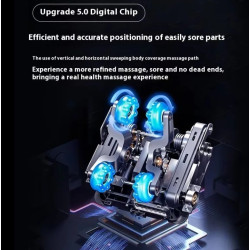 Masažinis krėslas 4D dvigubo judesio su NDJVF