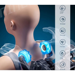 Masažinis krėslas 4D dvigubo judesio su NDJVF