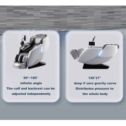 Masažinis krėslas 4D dvigubo judesio su NDJVF