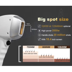 Pico ND YAG lazeris + 808 diodinis lazeris