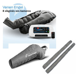 Limfodrenažinio aparatas kojų pilvo sėdmenų rankų masažui