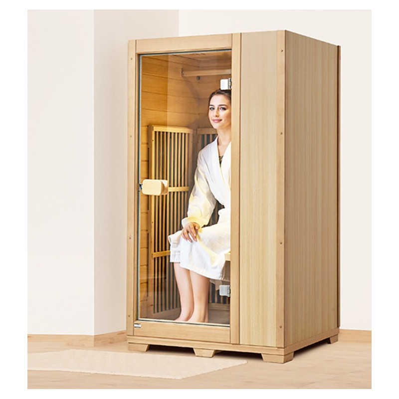 Infraraudonųjų spindulių medinė pirtis