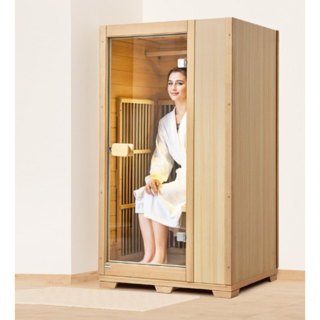 Infraraudonųjų spindulių medinė pirtis