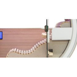 Deguonies kapsulė su IR spindulių funkcija