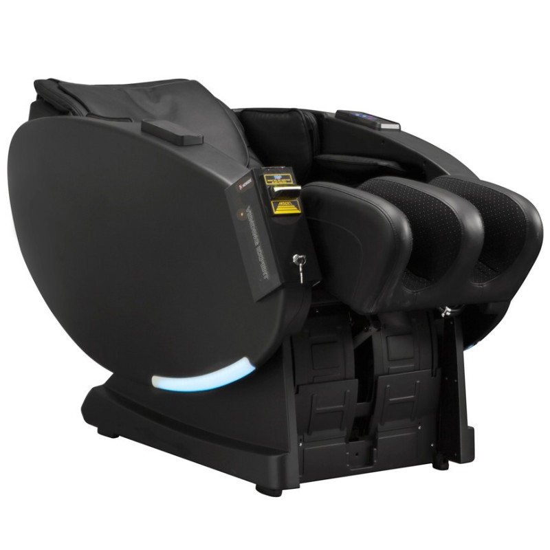 Masažinis fotelis savitarnai natūralios odos