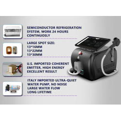 Epiliacijos diodo lazeris 808 nm 1000W