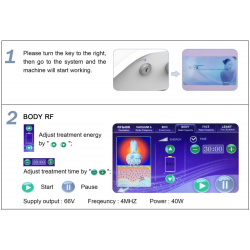 Kavitacijos  RF BIO Lazerio aparatas