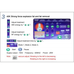 Kavitacijos  RF BIO Lazerio aparatas