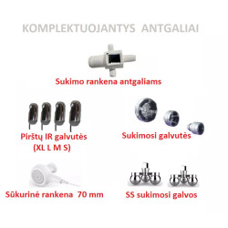Vakuumo kavitacijos RF fizinės terapijos įranga 3 in 1